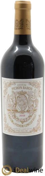 photo Pichon Longueville Baron 2ème Grand Cru Classé 2018