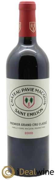 photo Château Pavie Macquin 1er Grand Cru Classé B 2020