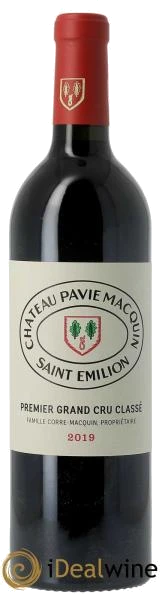 photo Château Pavie Macquin 1er Grand Cru Classé B 2019