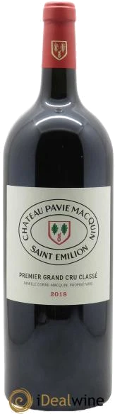 photo Château Pavie Macquin 1er Grand Cru Classé B 2018