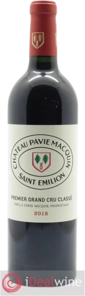 photo Château Pavie Macquin 1er Grand Cru Classé B 2018