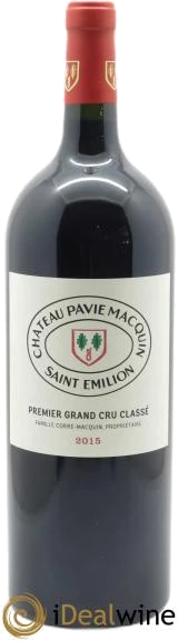 photo Château Pavie Macquin 1er Grand Cru Classé B 2015