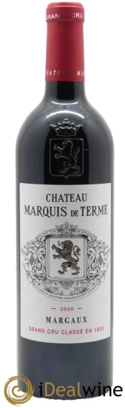 photo Château Marquis de Terme 4ème Grand Cru Classé 2020