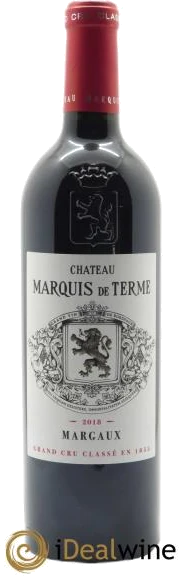 photo Château Marquis de Terme 4ème Grand Cru Classé 2018