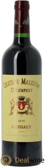 photo Château Malescot Saint-Exupéry 3ème Grand Cru Classé 2016