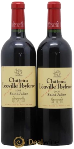 photo Château Léoville Poyferré 2ème Grand Cru Classé 2008