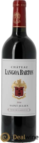 photo Château Langoa Barton 3ème Grand Cru Classé 2016