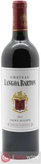 photo Château Langoa Barton 3ème Grand Cru Classé 2015