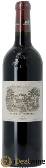 photo Château Lafite Rothschild 1er Grand Cru Classé 2020