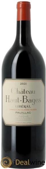 photo Château Haut Bages Libéral 5ème Grand Cru Classé 2021