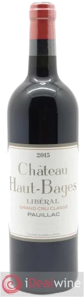 photo Château Haut Bages Libéral 5ème Grand Cru Classé 2015