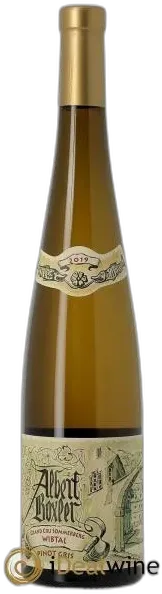 photo Alsace Pinot Gris Wiptal Grand Cru Sommerberg w Albert Boxler 2019