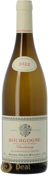 photo Bourgogne Chardonnay Vincent Bouzereau 2022