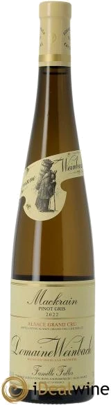 photo Alsace Grand Cru Marckrain Pinot Gris Weinbach 2022