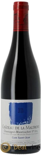 photo Chassagne-Montrachet 1er Cru Clos Saint-Jean Château de la Maltroye 2021