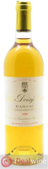 photo Château Doisy Daëne 2ème Grand Cru Classé 1989