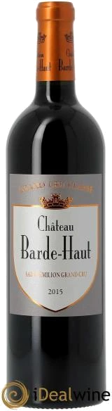 photo Château Barde Haut Grand Cru Classé 2015