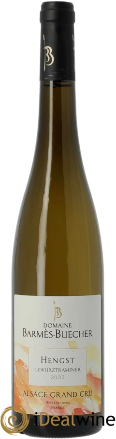 photo Alsace Gewurztraminer Grand Cru Hengst Cuvée François Barmes-Buecher