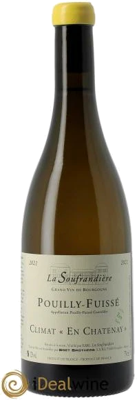 photo Pouilly-Fuissé en Chatenay Cuvée Zen Bret Brothers 2021