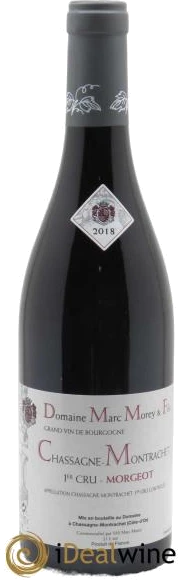 photo Chassagne-Montrachet 1er Cru Morgeot Marc Morey 2018