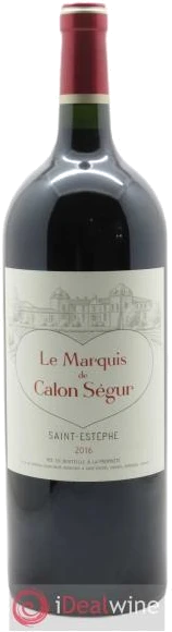 photo Marquis de Calon Second Vin 2016