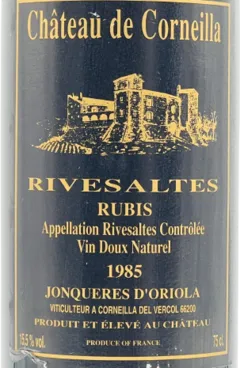 photo du vin Château de Corneilla