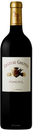 photo Chateau Gouprie 2021 Pomerol Vin Rouge de Bordeaux