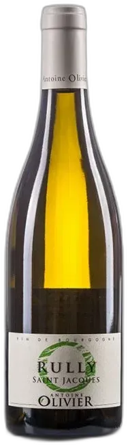 vue du vin Rully "Saint Jacques" Domaine Antoine Olivier 2022