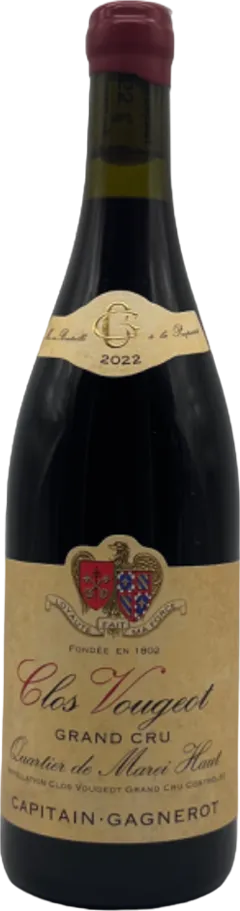 illustration du vin Clos-Vougeot Grand Cru Quartier de Marei Haut 2022