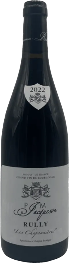 vue du vin Rully les Chaponnières 2022