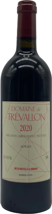 photo Igp Alpilles Trévallon 2020