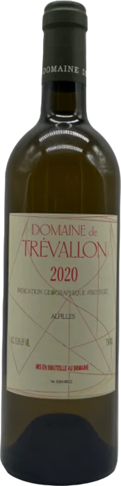 photo Igp Alpilles Trévallon Blanc 2020