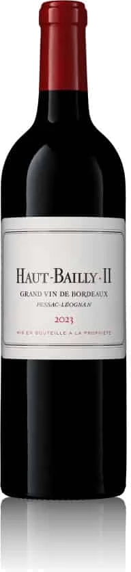 photo Haut Bailly ii de Château Haut Bailly, Pessac Léognan Rouge 2023 Primeur