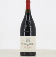 photo Magnum Vin Rouge Gigondas les Roches Domaine des Bosquets 2021
