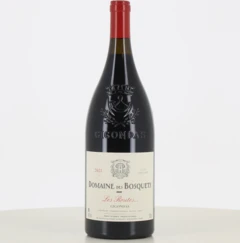 photo Magnum Vin Rouge Gigondas les Routes Domaine des Bosquets 2021