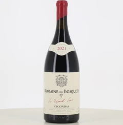 photo Magnum Vin Rouge Gigondas le Regard Loin Domaine des Bosquets 2021