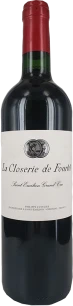 photo Clos Fourtet la Closerie de Fourtet Saint-Emilion Rouge 2019