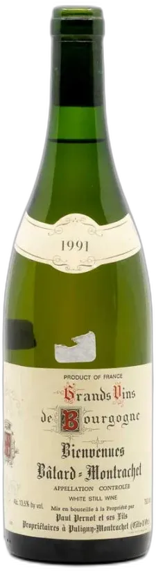 photo du vin Pernot Paul Bienvenues Batard Montrachet Grand Cru