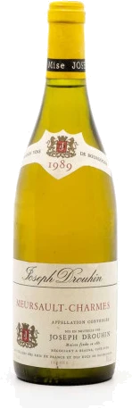 photo Drouhin Joseph Meursault 1er Cru Charmes 1989