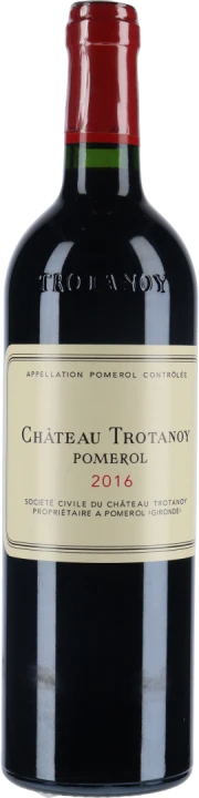 photo Château Trotanoy Pomerol 2016 Rouge