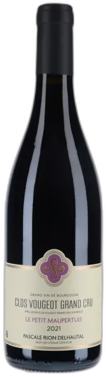 photo du vin Pascale Rion Delhautal Clos Vougeot Grand Cru "le Petit Maupertuis" 2021