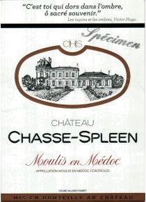 photo Chateau Chasse Spleen 2023