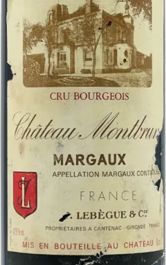 illustration du vin Chateau Montbrun