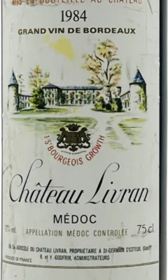 photo du vin Château Livran