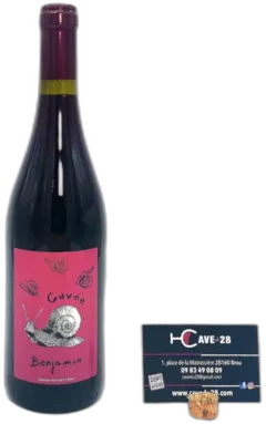 aperçu du vin Coteaux du Vendômois Cuvée Benjamin Domaine du Four à Chaux