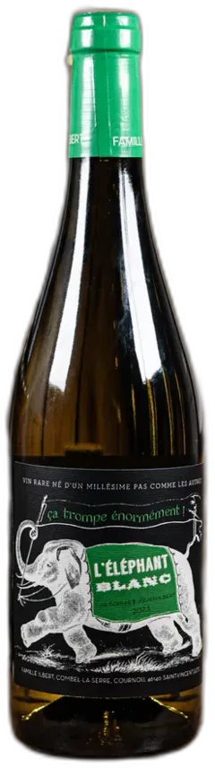 vue du vin l’Éléphant Blanc- Château Combel la Serre