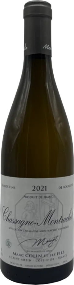 vue du vin Chassagne-Montrachet Blanc Margot 2021