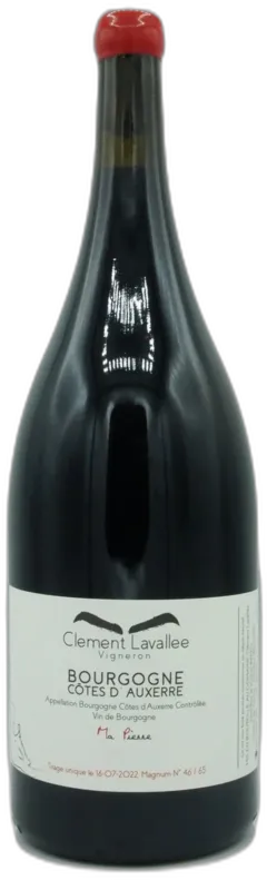 illustration du vin Domaine Clément Lavallee Aoc Bourgogne Côtes d’Auxerre "ma Pierre" 2022 Magnum