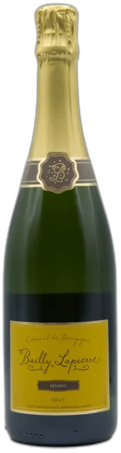 photo du vin Bailly Lapierre Aoc Crémant de Bourgogne "Réserve Brut" Blanc