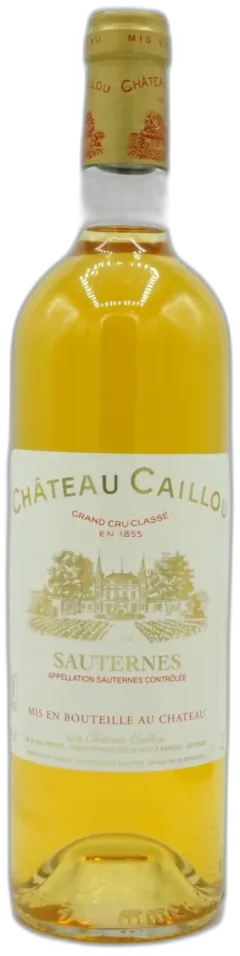 photo du vin Château Caillou Aoc Sauternes 2014 Liquoreux